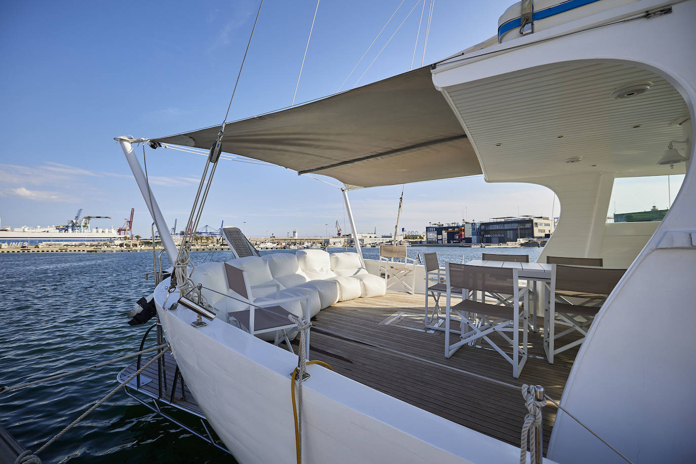 Fotos: Vivir en un barco en La Marina de Valencia