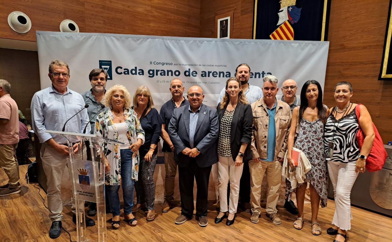 Congreso sobre la regeneración de las playas celebrado en Oropesa. 