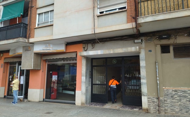 El edificio de la calle Escultor Salzillo donde tuvo lugar el crimen. 