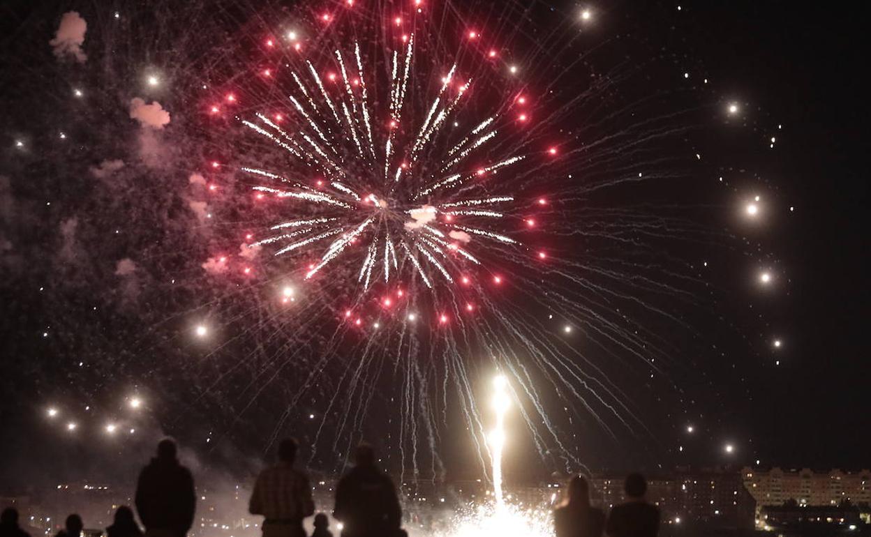 El piromusical marca el cierre de las Fiestas de la Mercè.