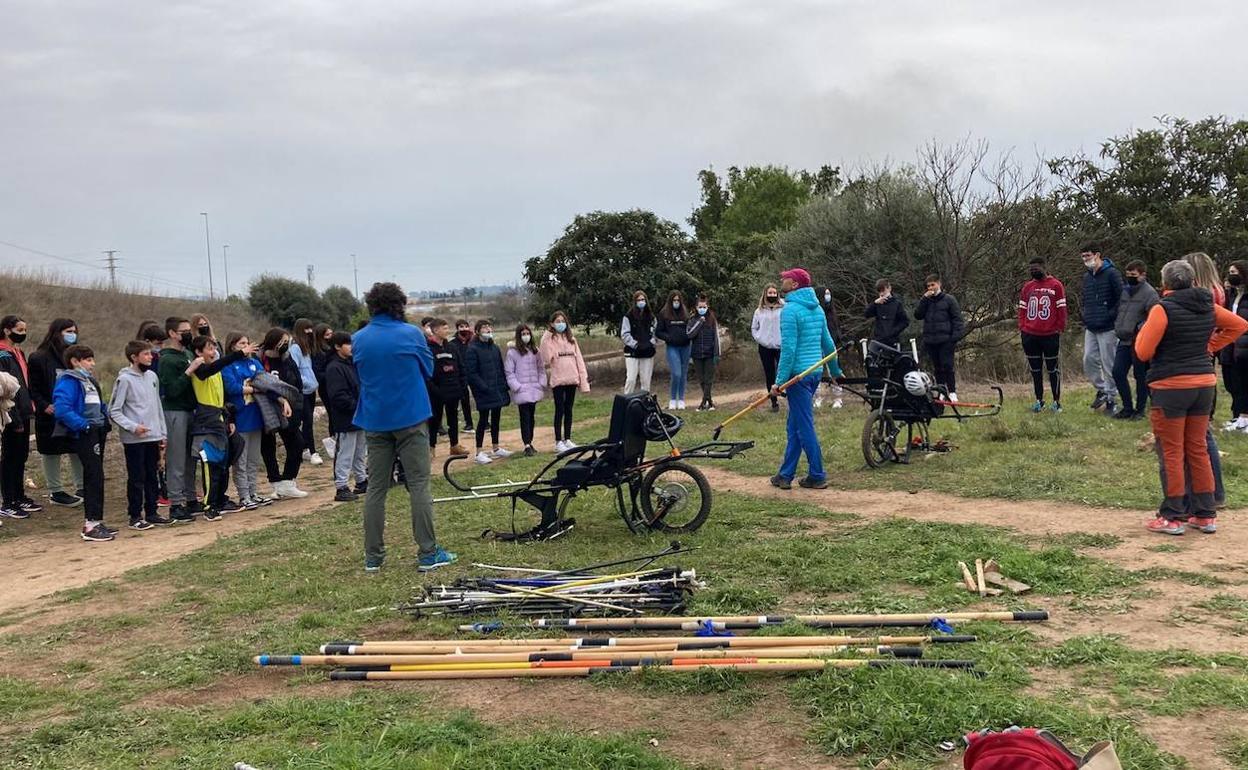 Un taller anterior de Cazarettos en Viver. 