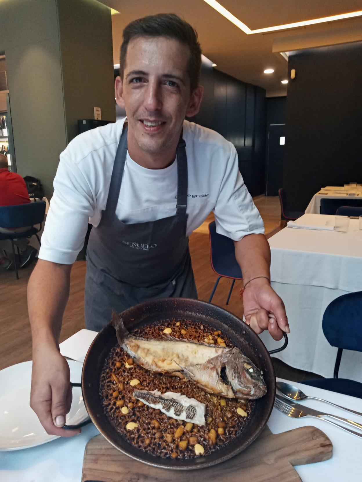 Sergio Giraldo hace brillar la barra de Señuelo