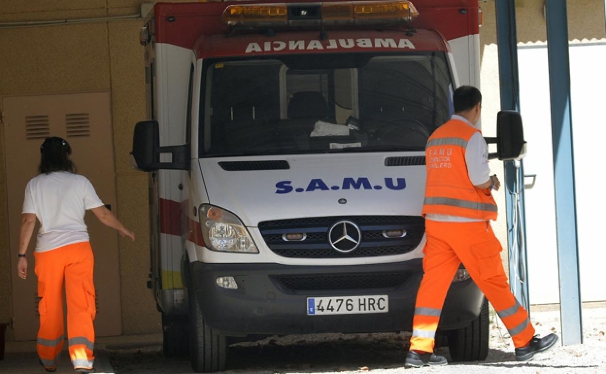 Imagen de archivo de un equipo médico del SAMU.