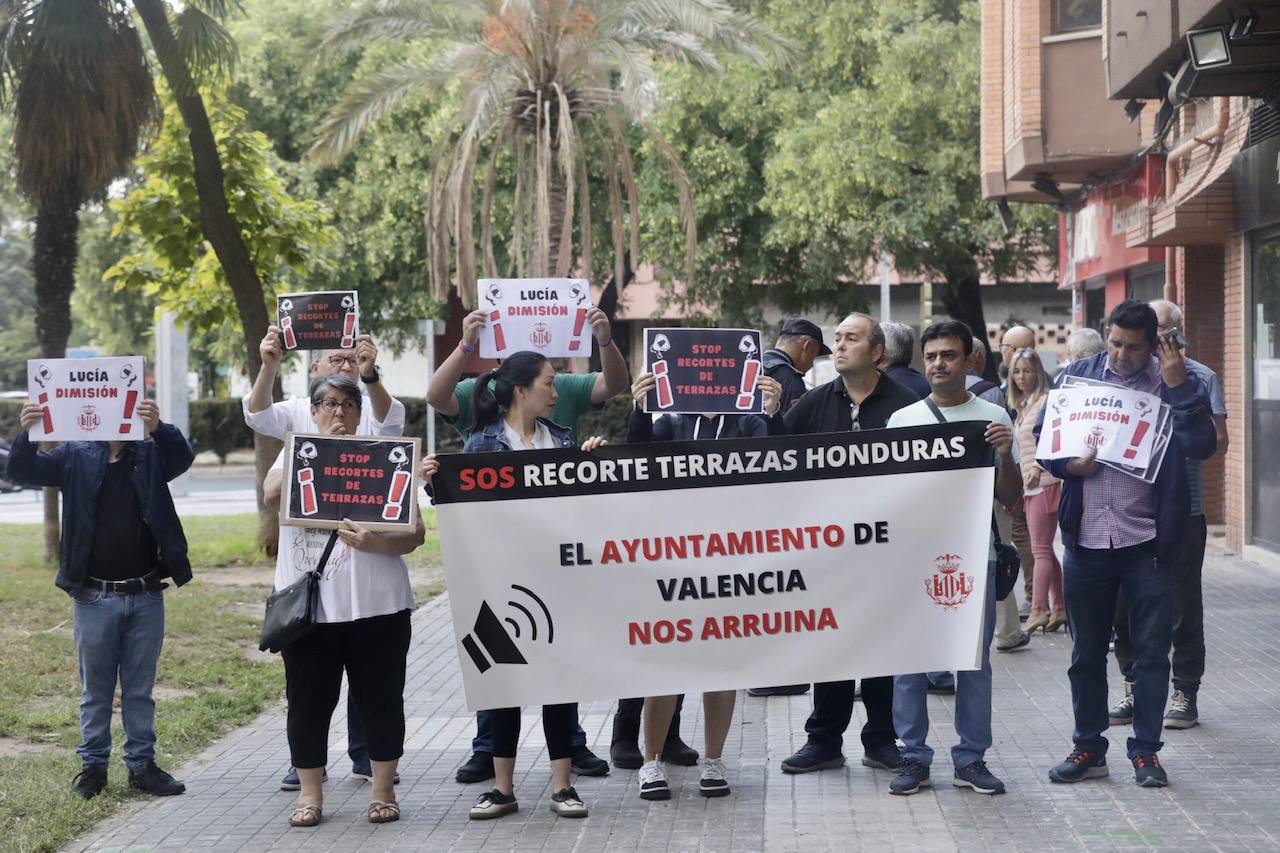 Los hosteleros reclaman soluciones al Ayuntamiento.