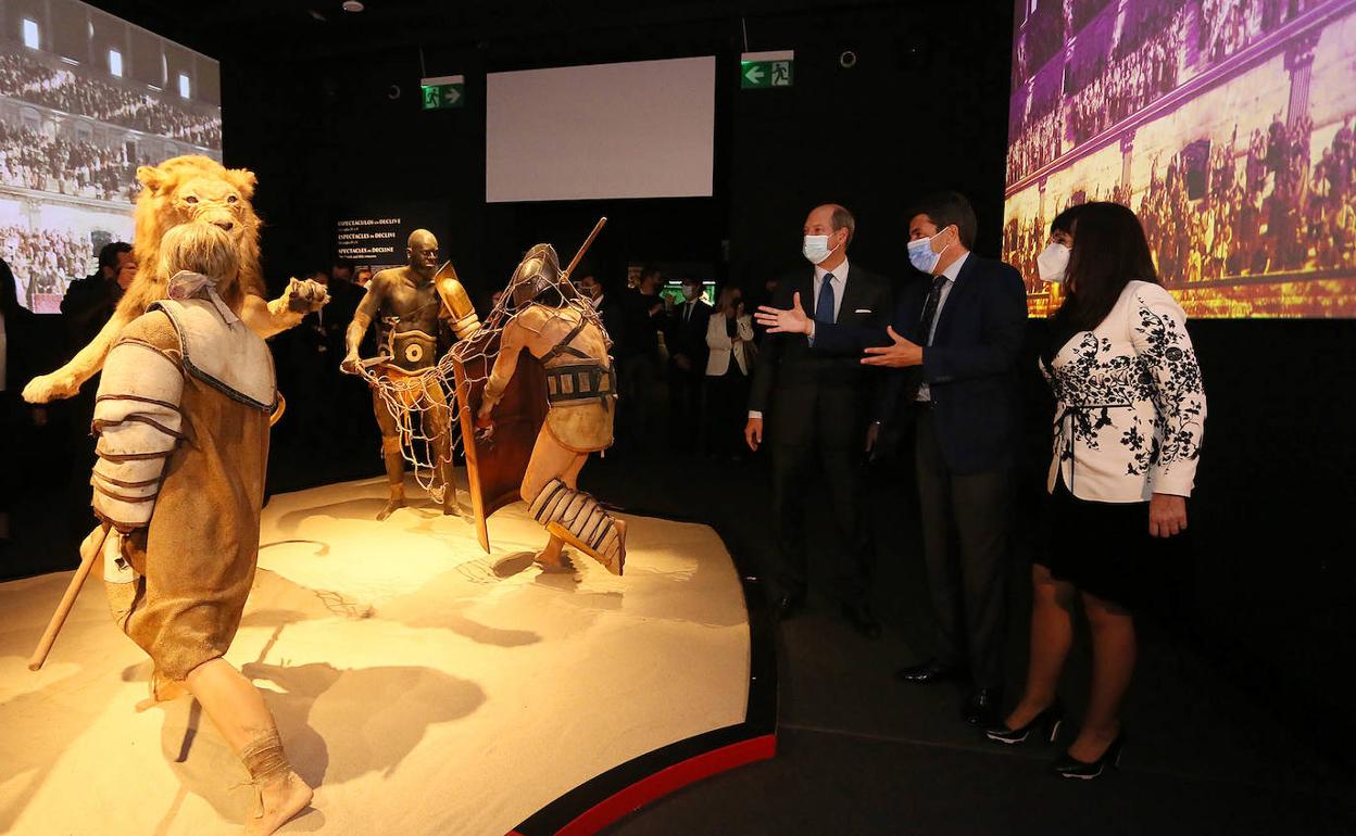 Exposición 'Gladiadores. Héroes del Coliseo', en el MARQ. 