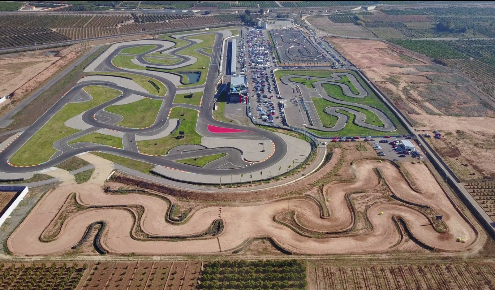 Circuito de velocidad en Guadassuar. 