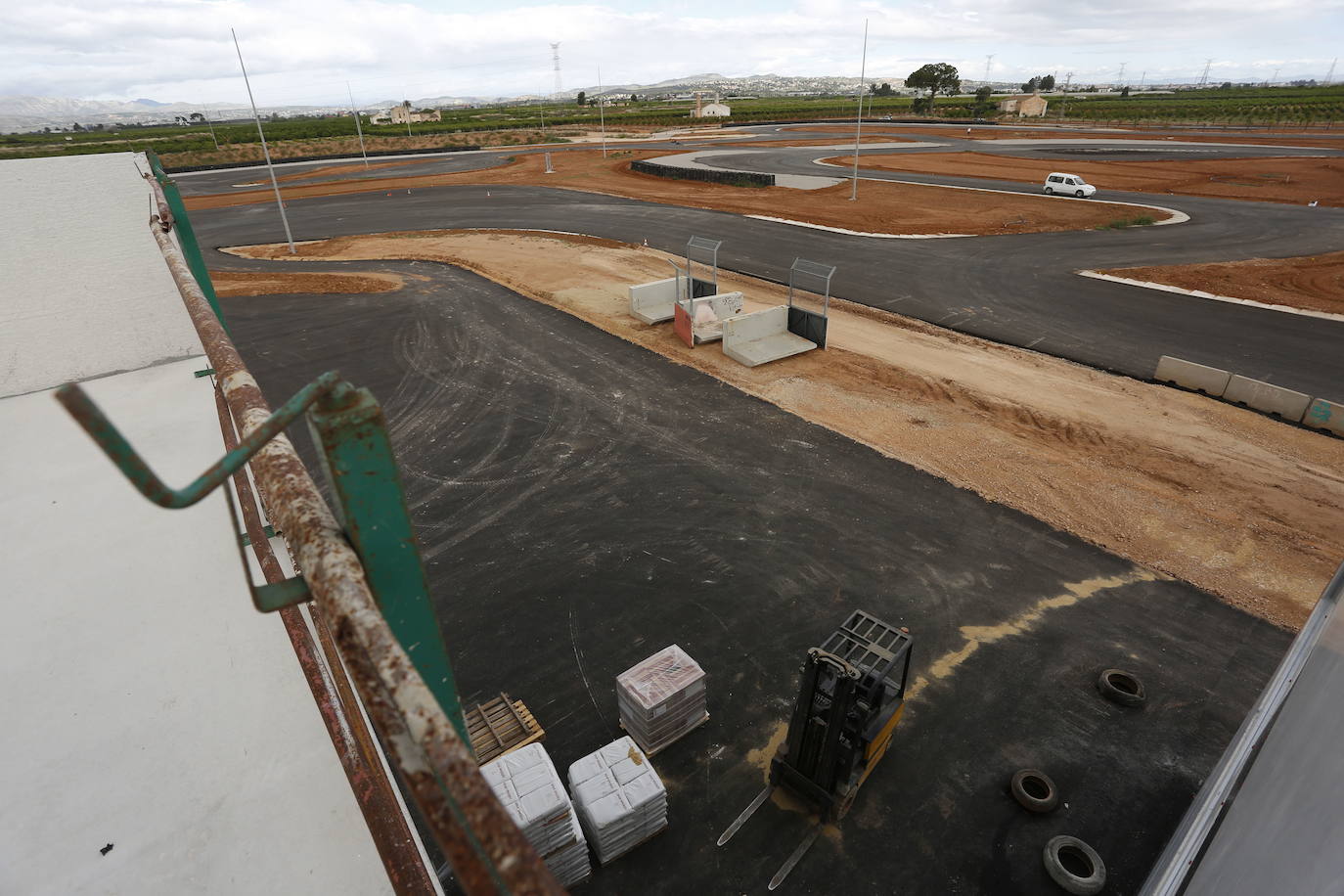 Circuito de velocidad en Guadassuar. 