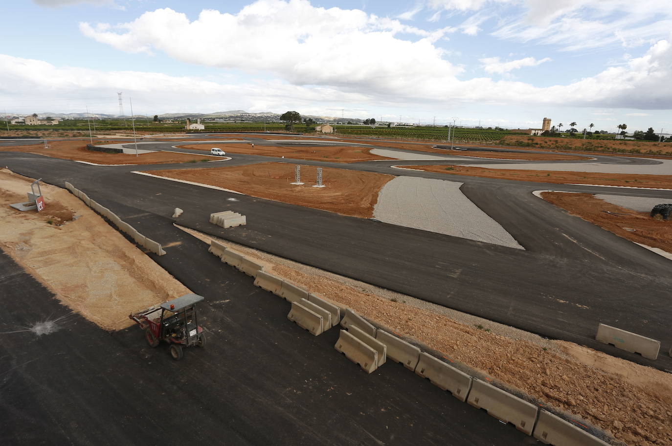 Circuito de velocidad en Guadassuar. 