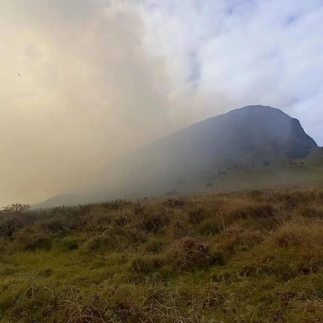 Fotos: Las llamas calcinan decenas de moái en Isla de Pascua