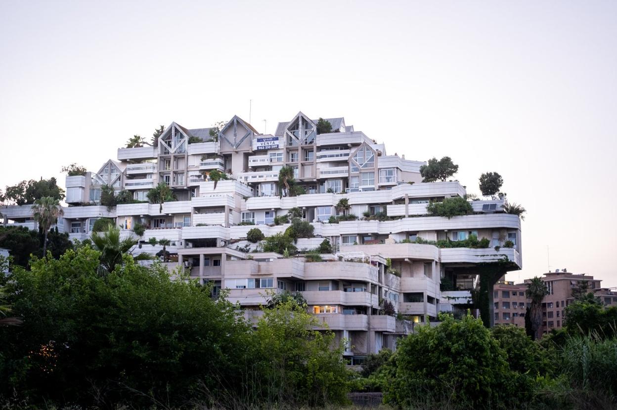 El edificio Espai Verd, en Benimaclet. lucas momparler