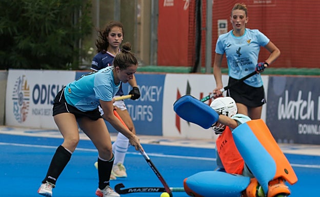 Un partido del CD Giner de los Ríos.