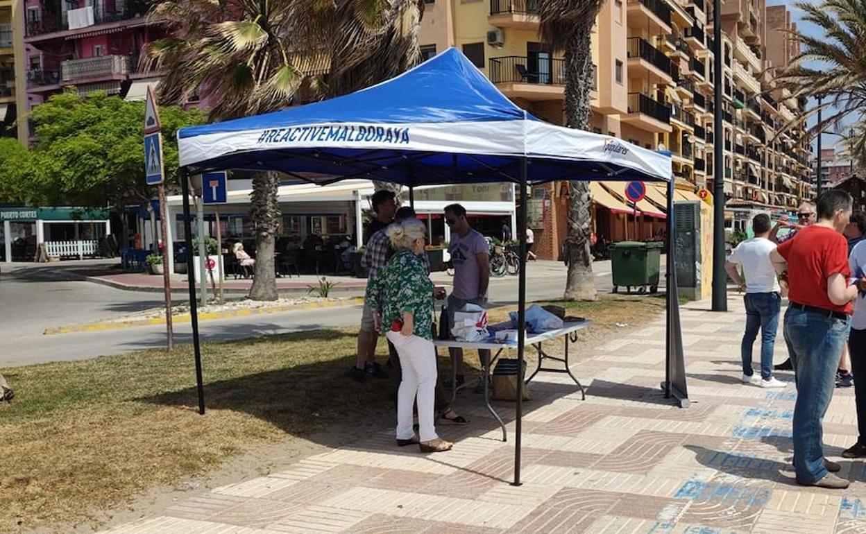 Una campaña de información a los ciudadanos del PP. 