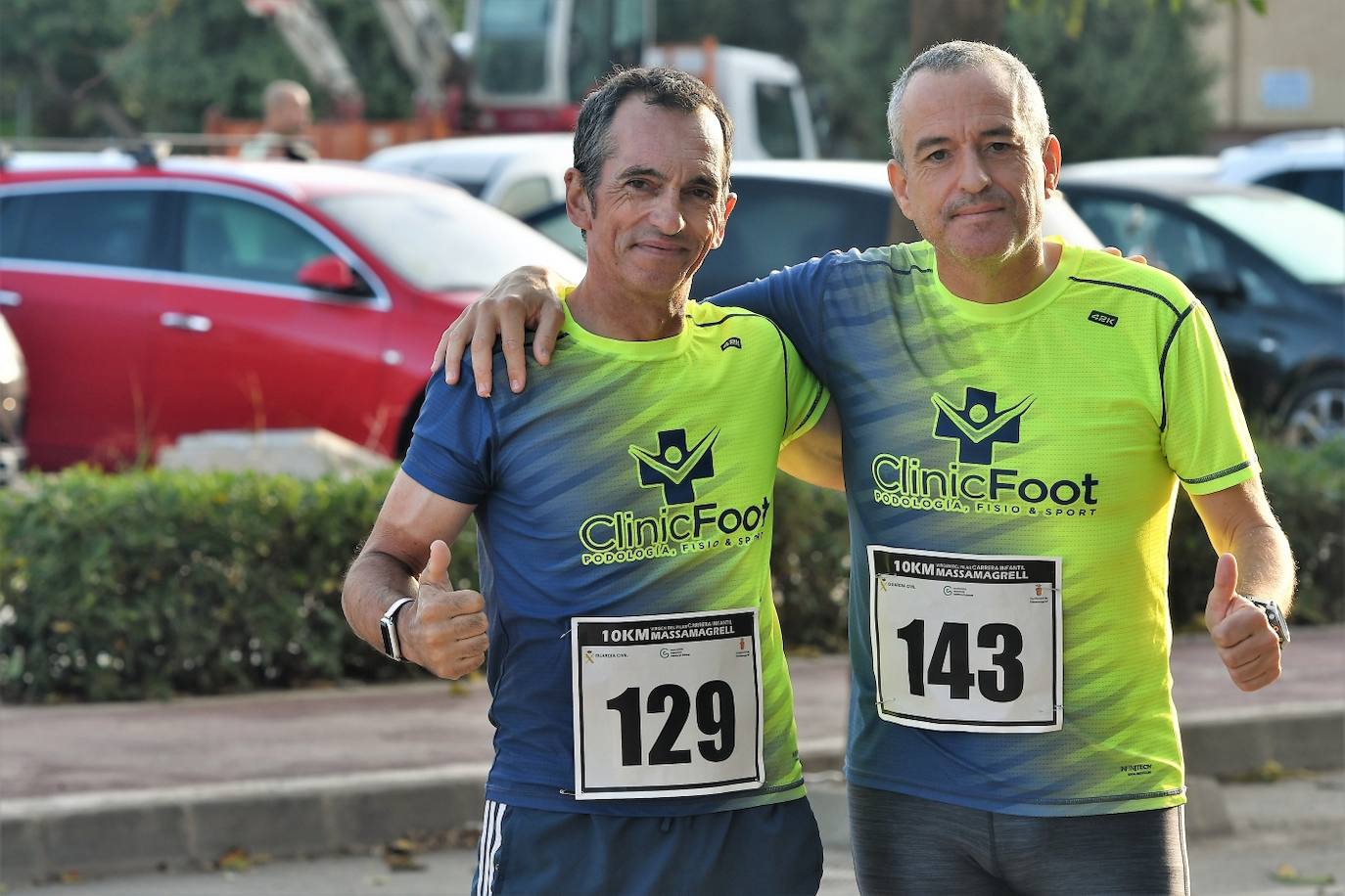 Los corredores en la 10K de Massamagrell.