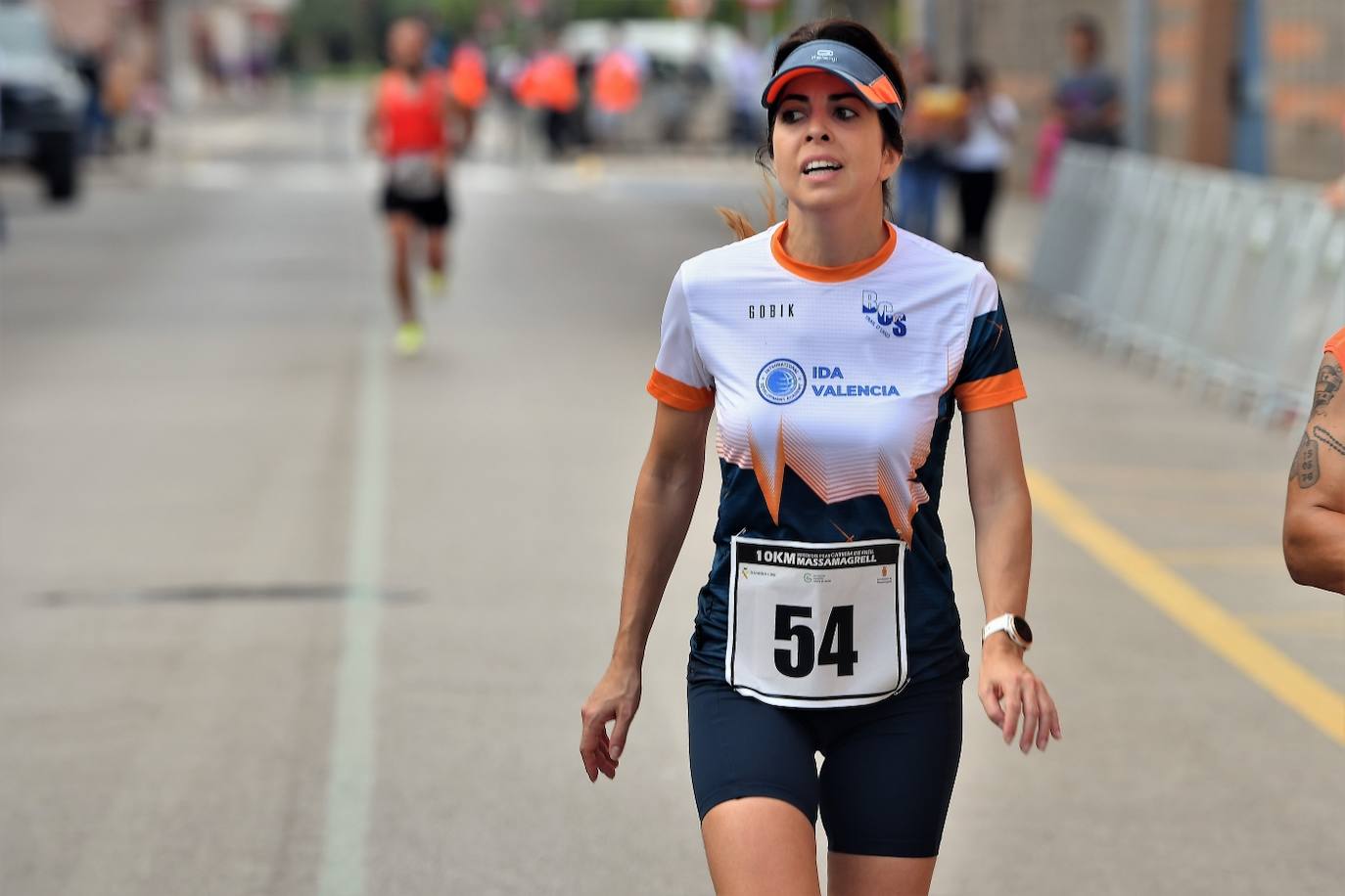 Los corredores en la 10K de Massamagrell.
