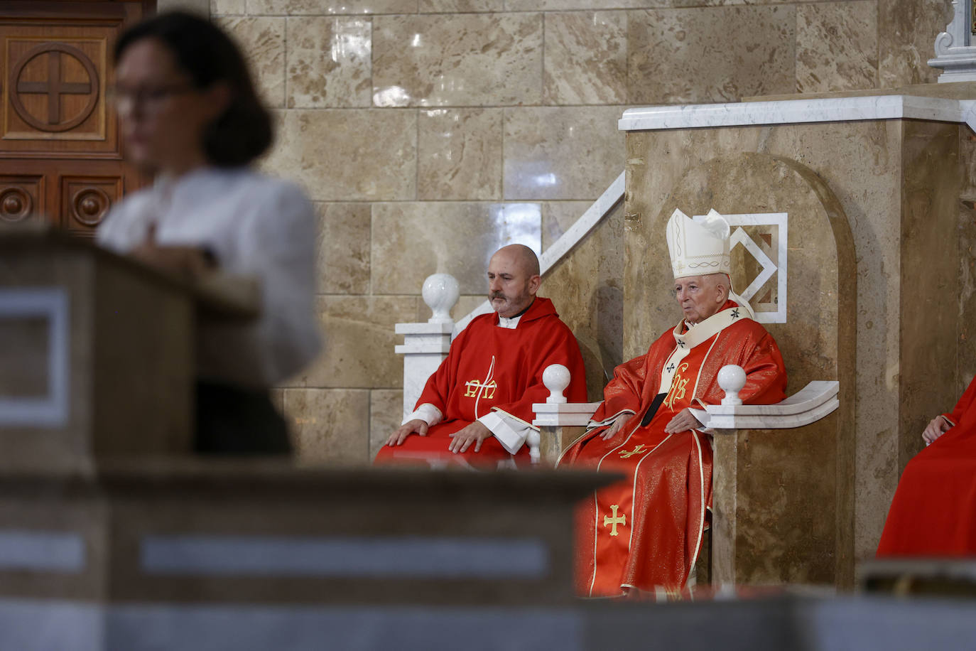 Octubre de 2022. Misa Solemne que abre el acto del inicio de curso del Ceu San Pablo y la Universidad Catolica.Misa del Cardenal Cañizares.