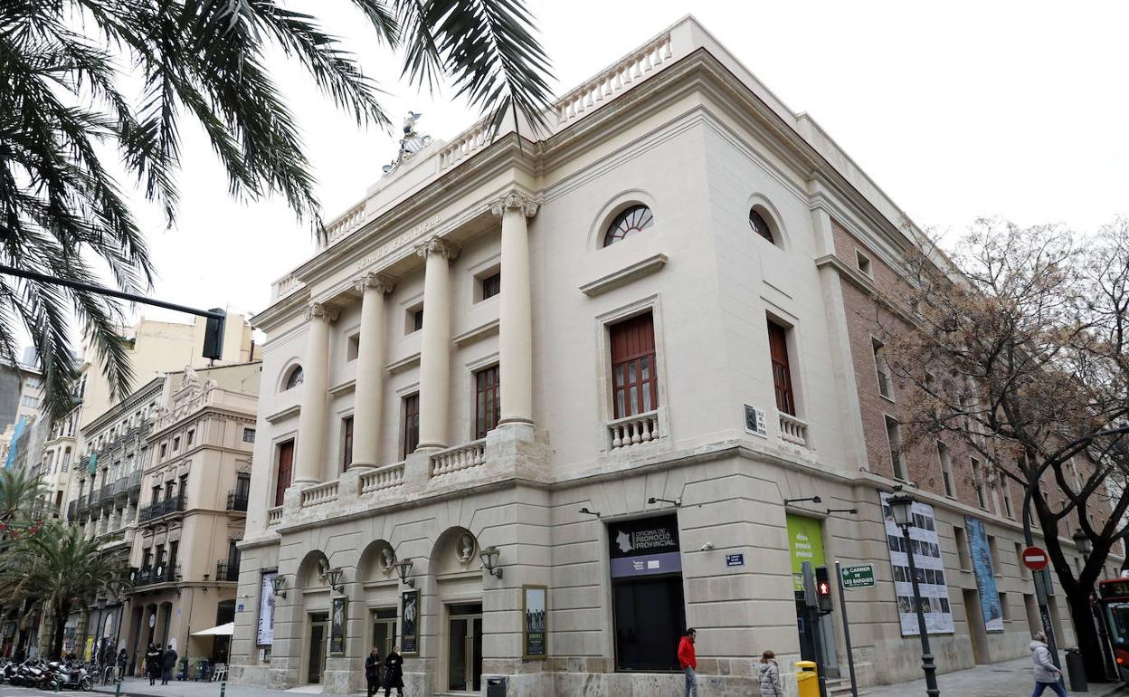 El teatro Principal de Valencia. 