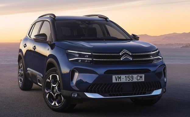 Líneas renovadas muy atractivas en el Citroën C5 Aircross.