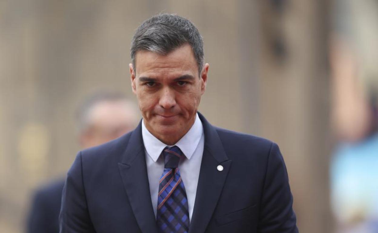 El presidente del Gobierno, Pedro Sánchez. 