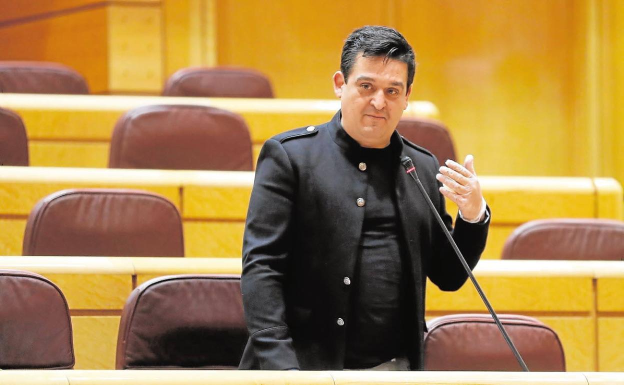 El portavoz de Compromís en el Senado, Carles Mulet.