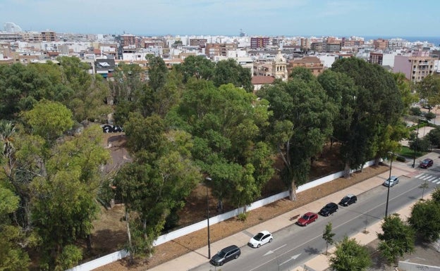 Otra imagen de la futura zona verde. 