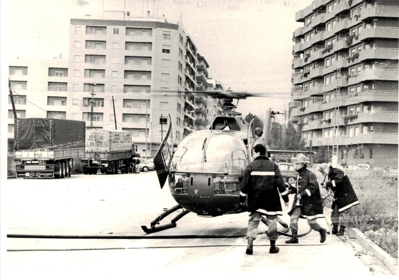 Fotos: Intervención de rescate del Ejército tras la pantanada de Tous