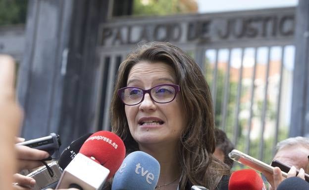 El juez rechaza la petición de Oltra de unir las acusaciones de Vox y Cristina Seguí 