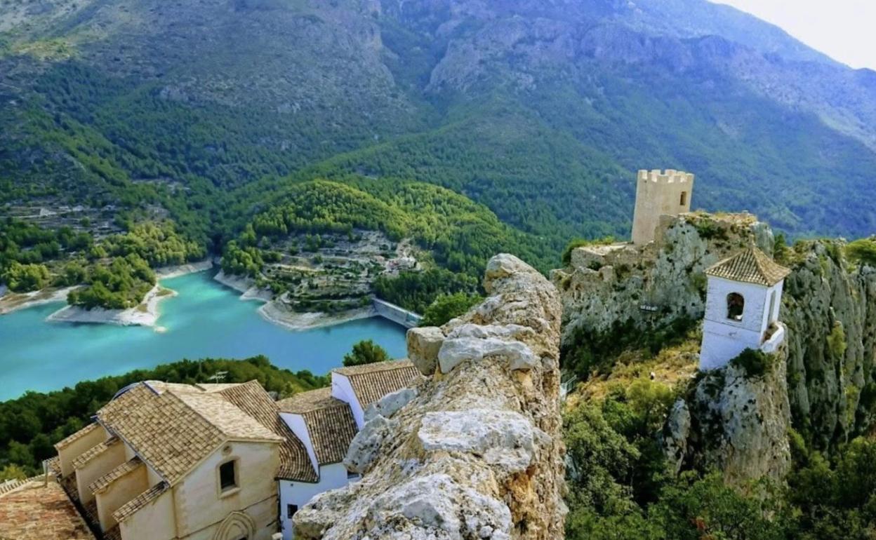 Imagen de archivo del pantano de Guadalest