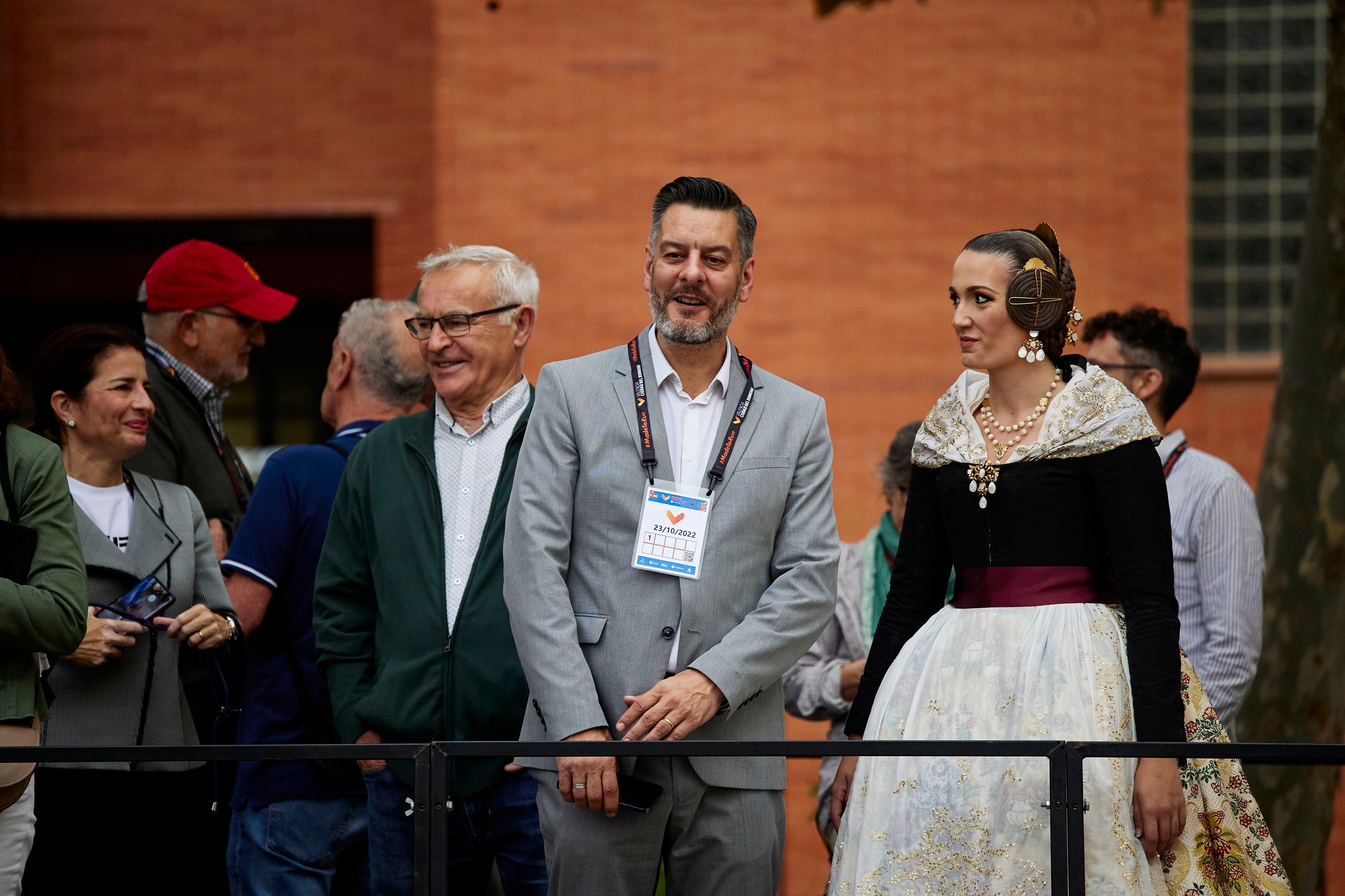 Carlos Mazón, María José Catalá, Marta Torrado y Cristóbal Grau, en la meta. 