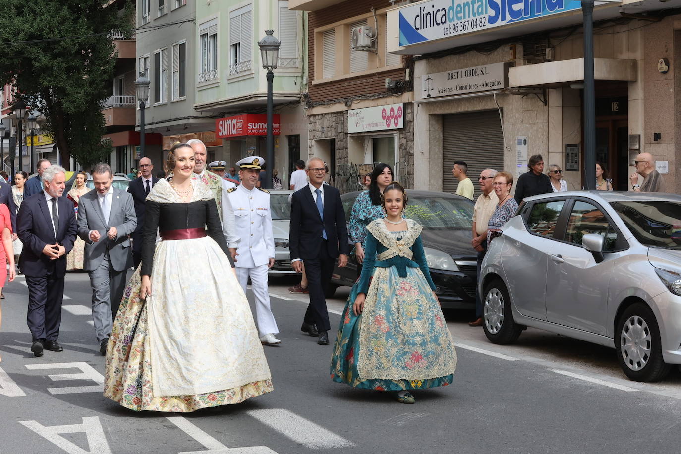 Fotos: El Marítimo homenajea a la Senyera