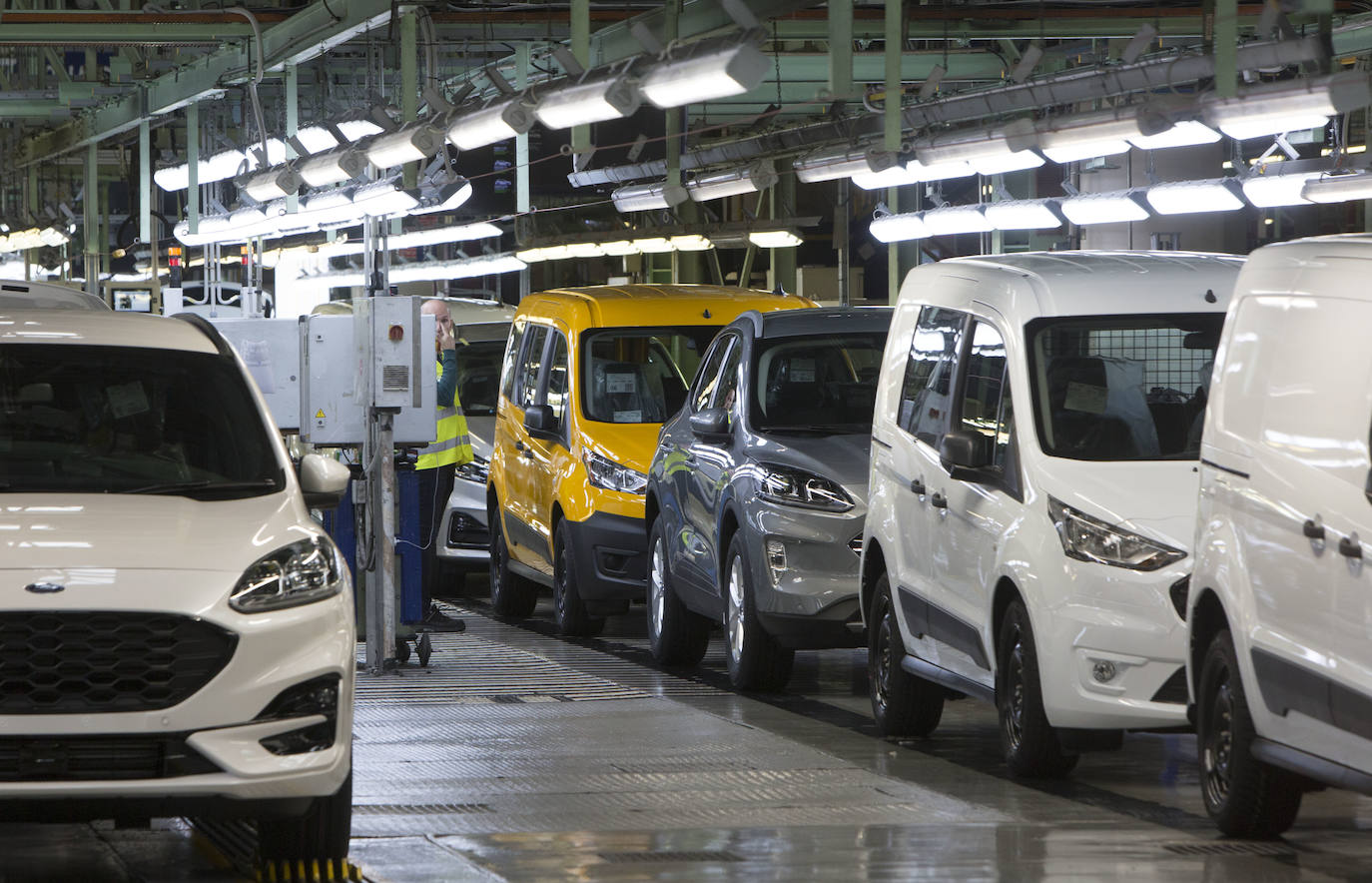 Factoría de Ford Almussafes este lunes. 