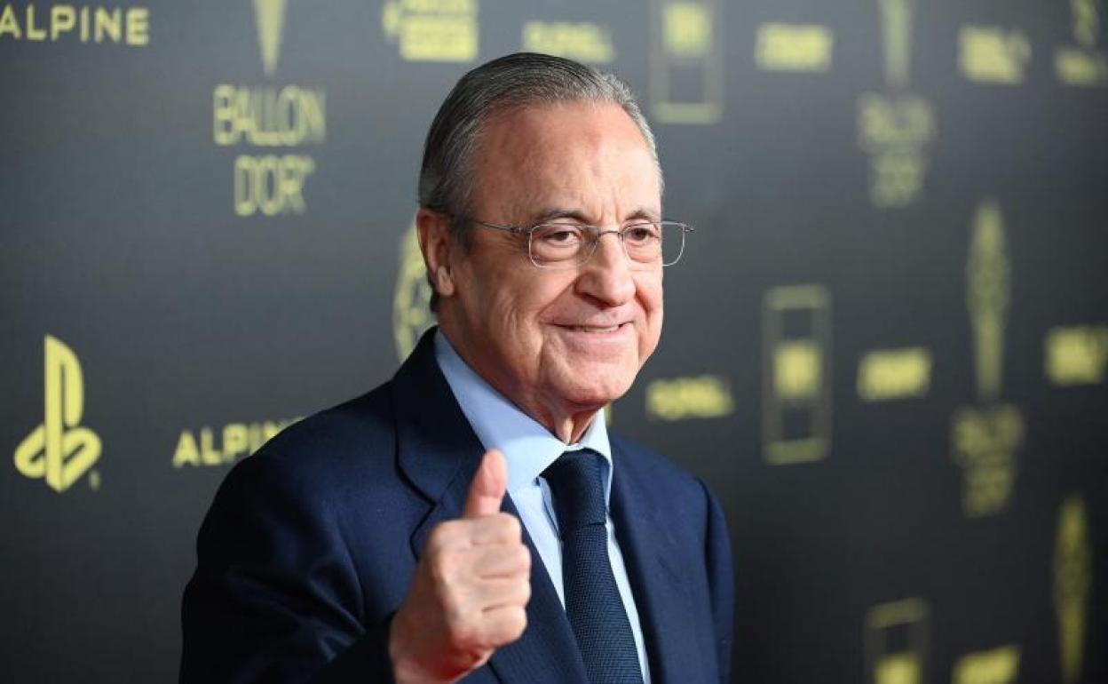 Florentino Pérez, presidente del Real Madrid. 