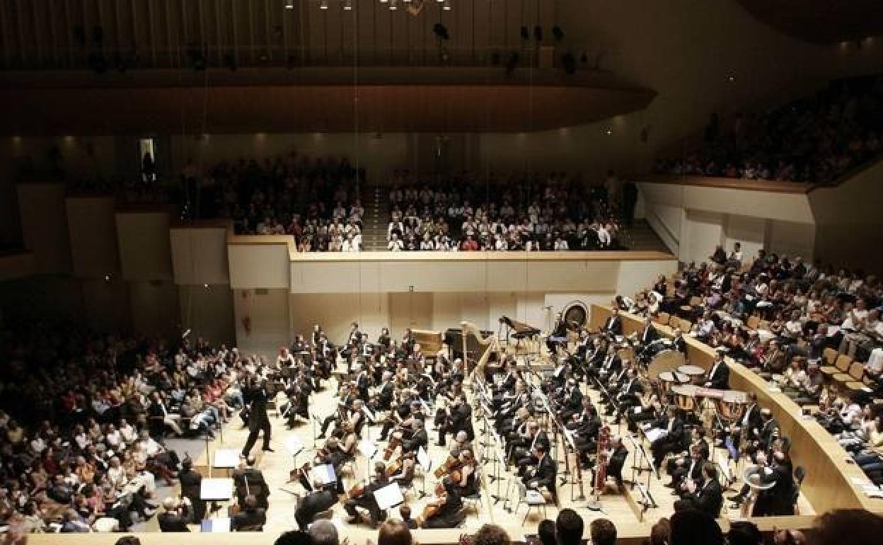 La Orquesta de Valencia durante un concierto en una imagen de archivo. 