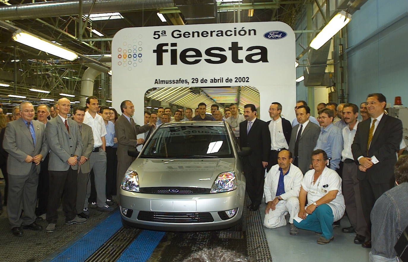 Quinta generación del Ford Fiesta.