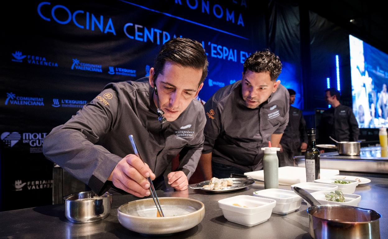 EL chef Sergio Giraldo durante la pasada edición 