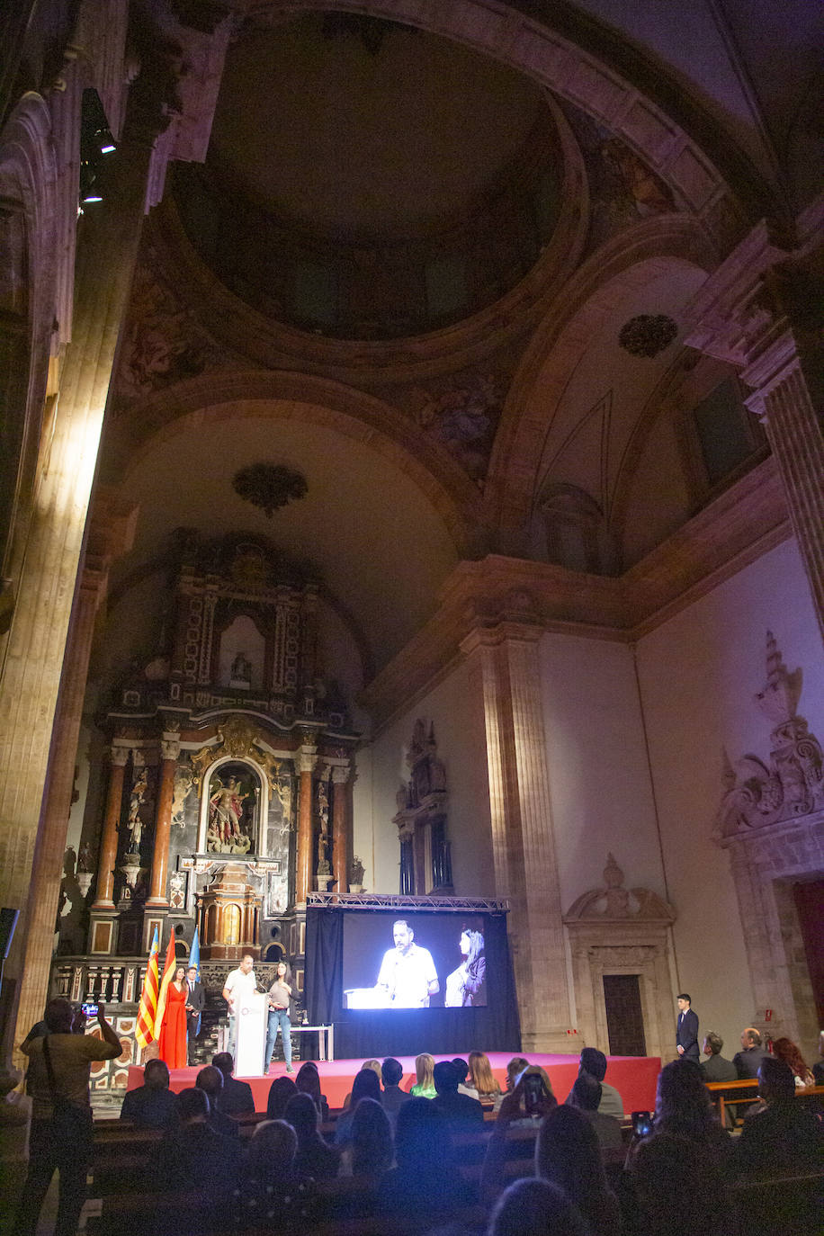 Acto de entrega de los VIII Premios a la Excelencia de Unión Profesionales de Valencia.