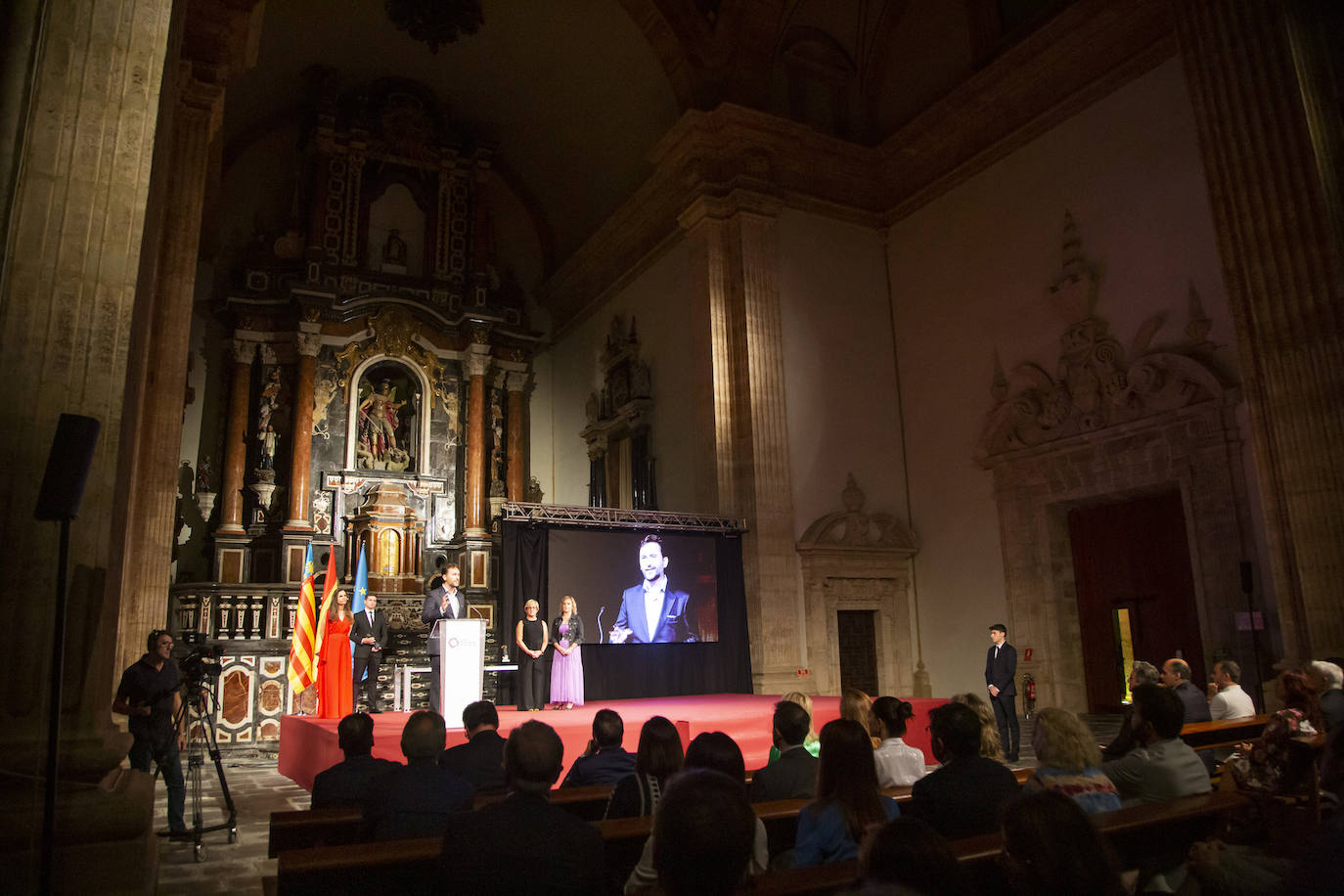 Acto de entrega de los VIII Premios a la Excelencia de Unión Profesionales de Valencia.