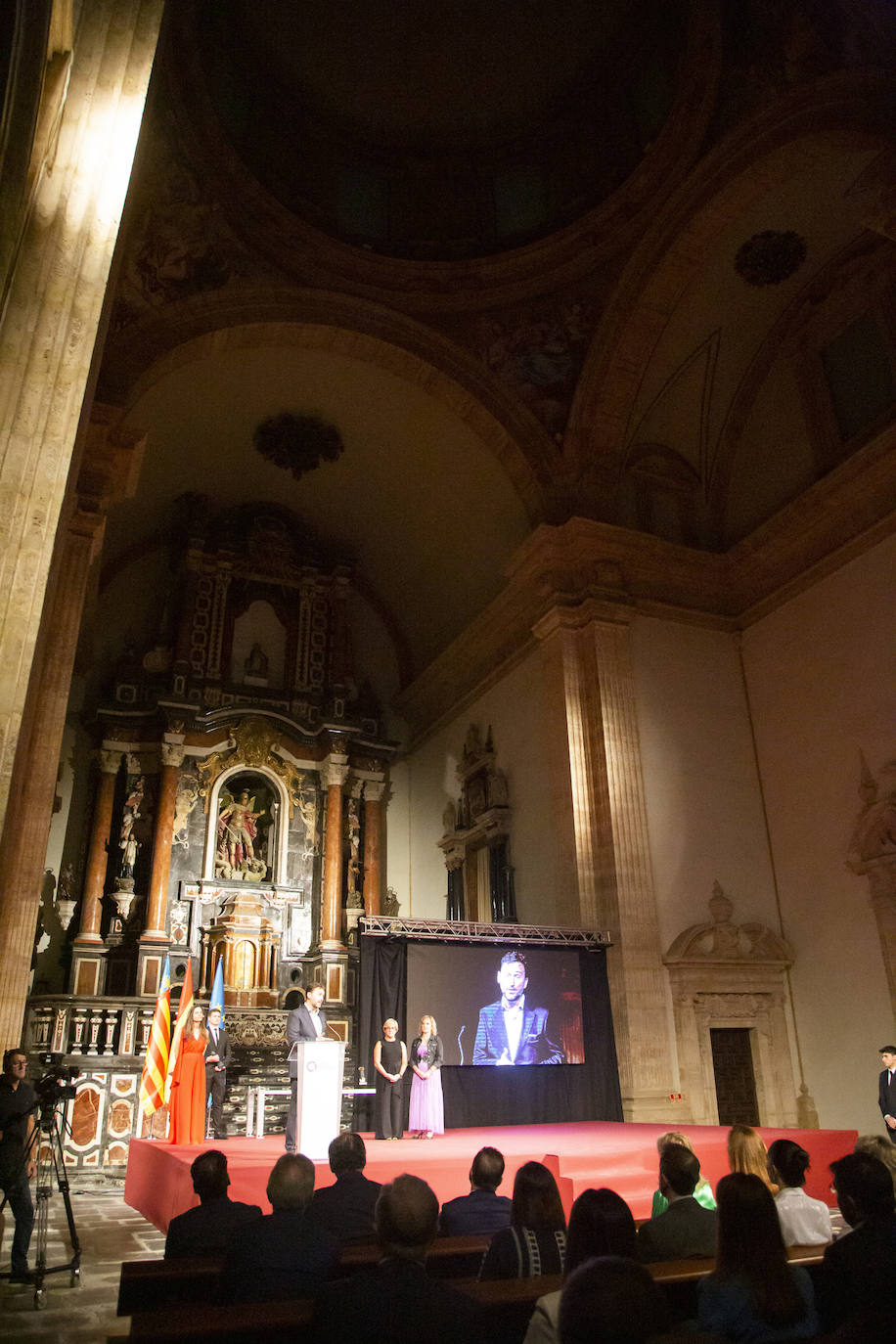 Acto de entrega de los VIII Premios a la Excelencia de Unión Profesionales de Valencia.