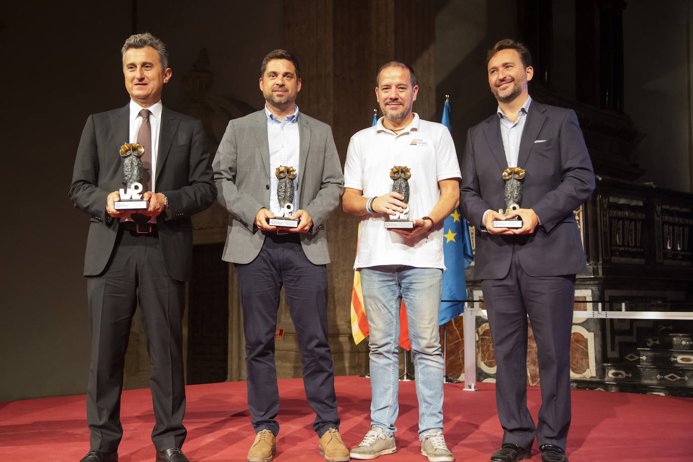 Acto de entrega de los VIII Premios a la Excelencia de Unión Profesionales de Valencia.