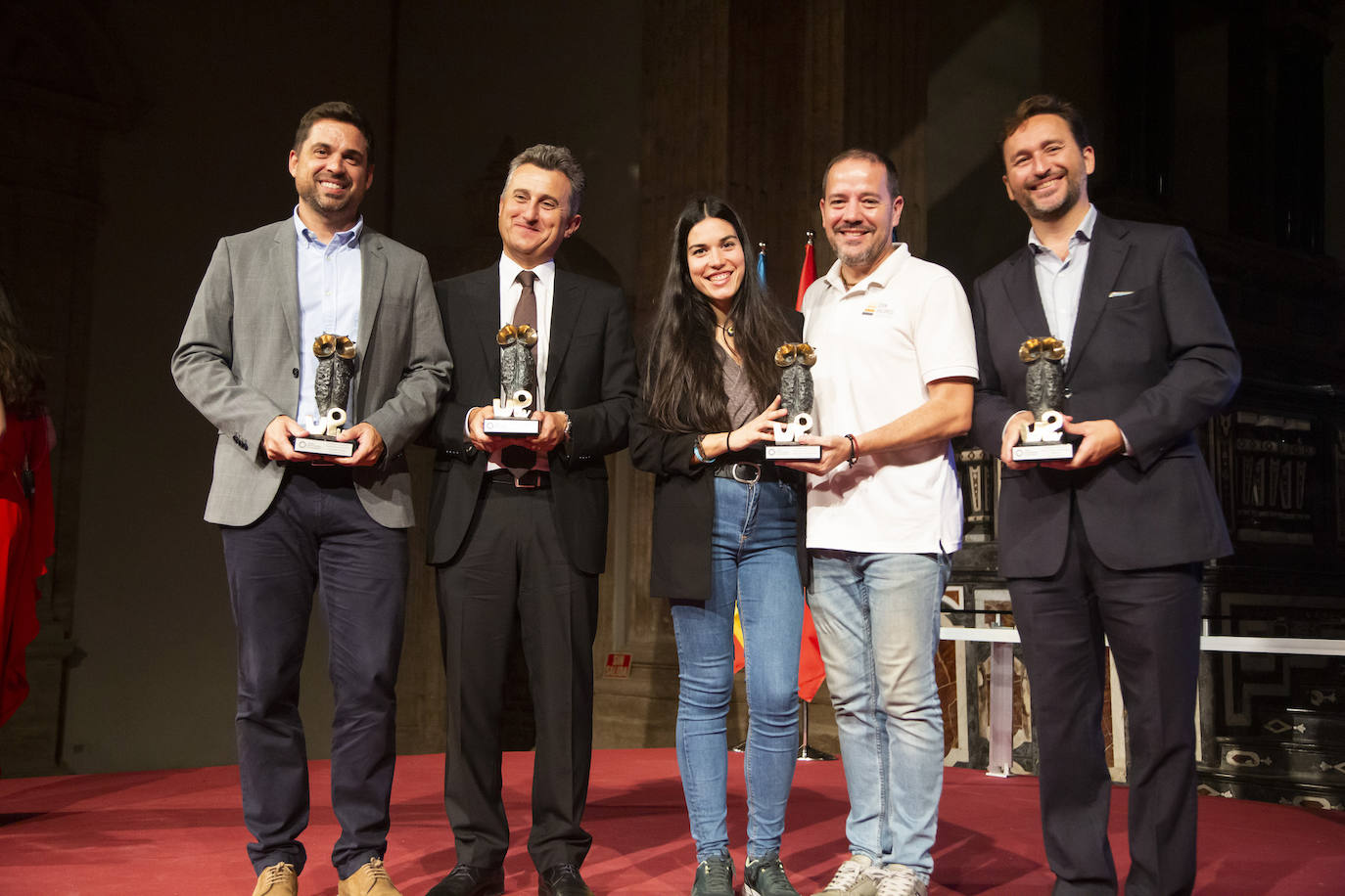 Acto de entrega de los VIII Premios a la Excelencia de Unión Profesionales de Valencia.