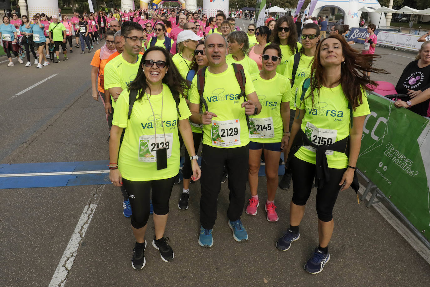 Los corredores se han sumado a esta iniciativa solidaria.