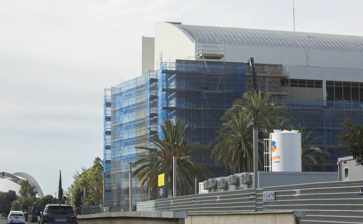 El Palau de la Música lleva cerrado desde julio de 2019 tras ser declarado inhabitable por los bomberos. 