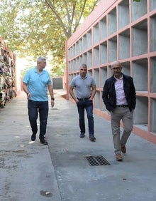 Imagen secundaria 2 - Los trabajos en Picassent, y las visitas de las autoridades locales en Catarroja y Alaquàs. 