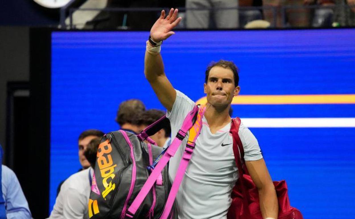 Rafa Nadal, en el US Open.