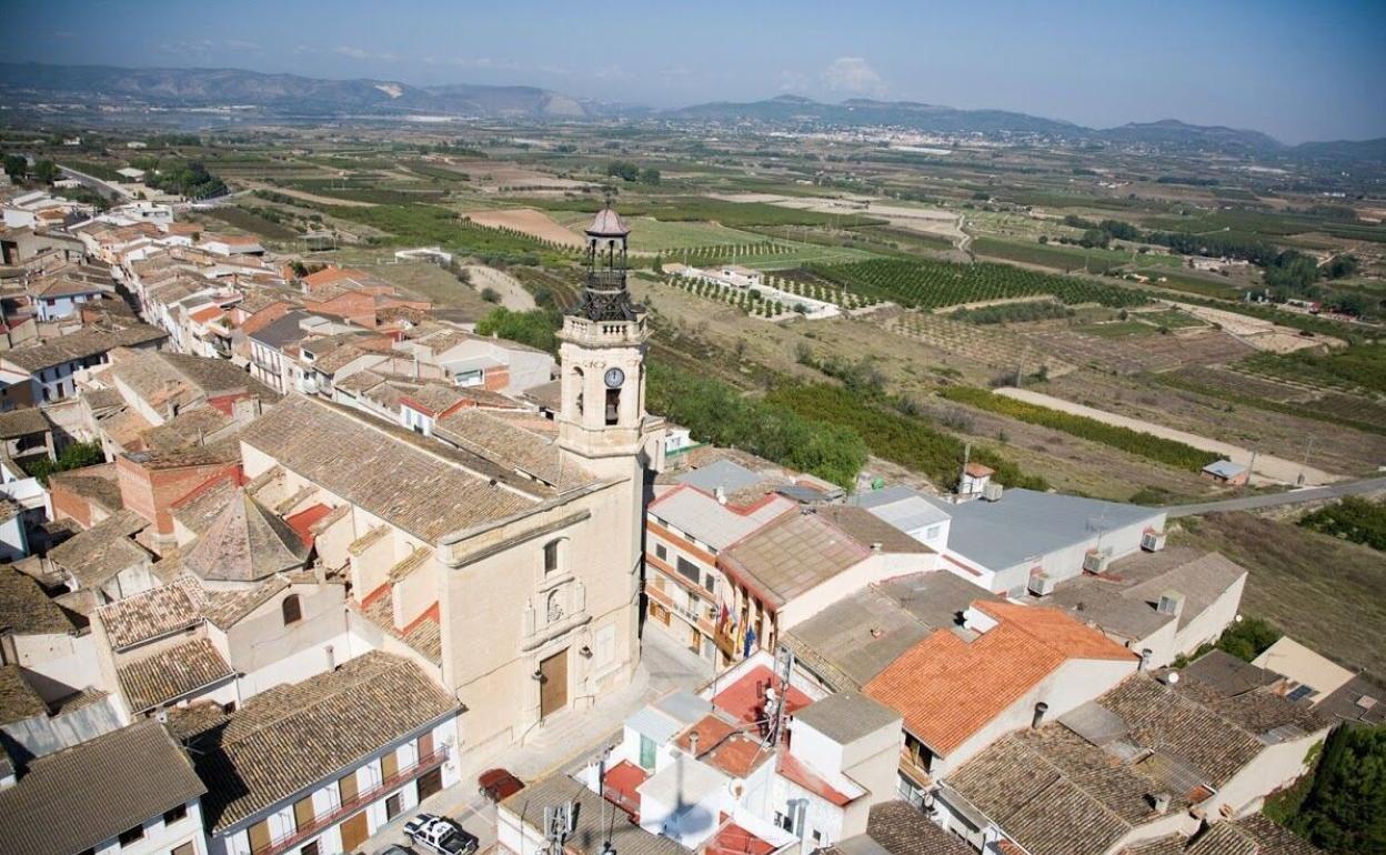 Vista general de la Pobla del Duc. 