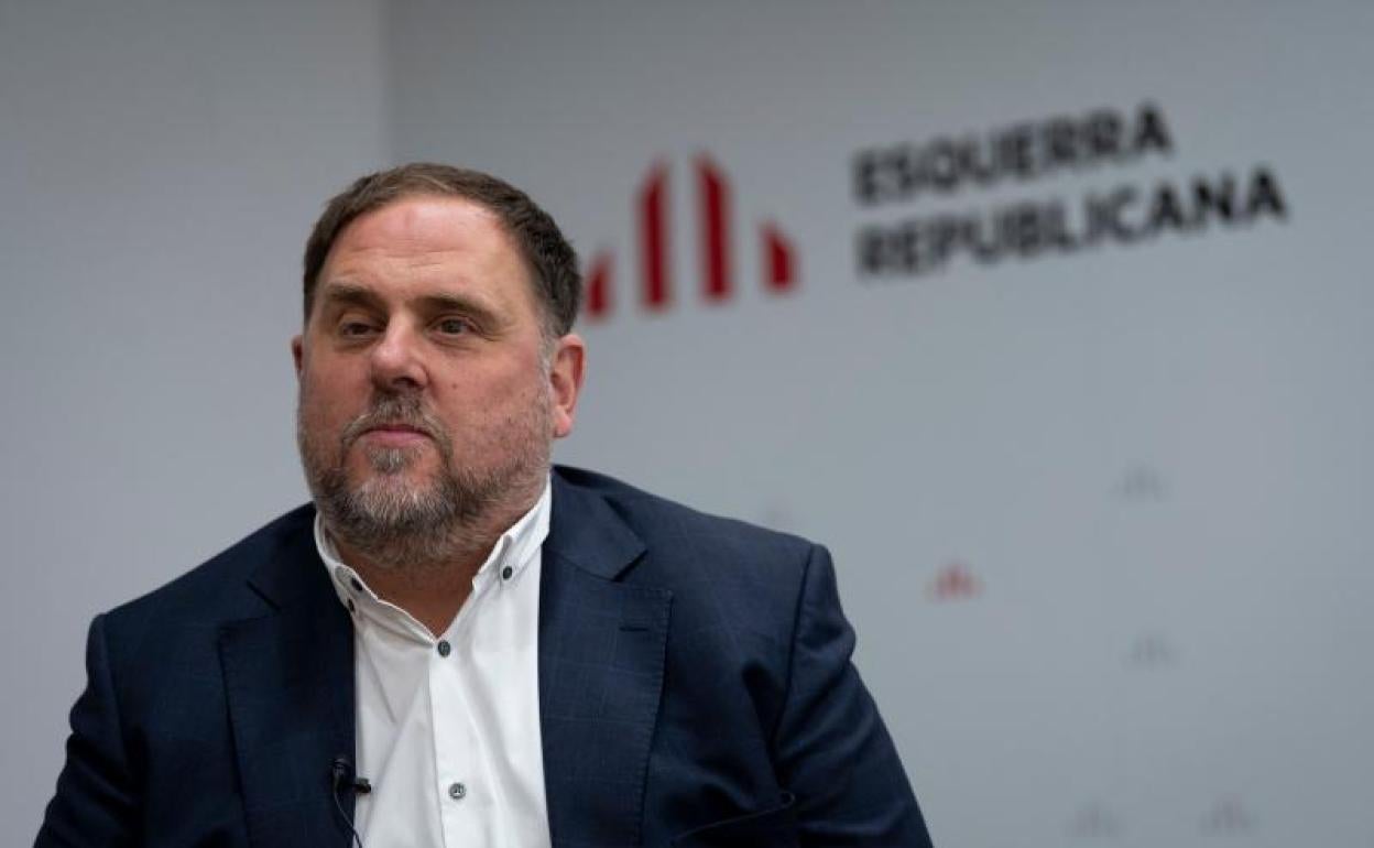 Oriol Junqueras, presidente de Esquerra. 