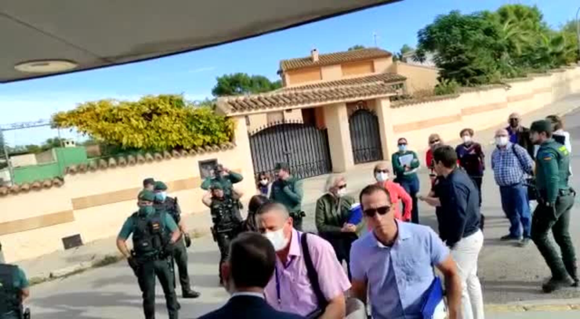 El desahucio de la residencia de ancianos de l'Eliana, grabado desde dentro