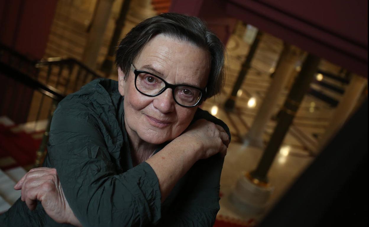 La directora polaca Agnieszka Holland ha recibido el homenaje del Festival de Bilbao.