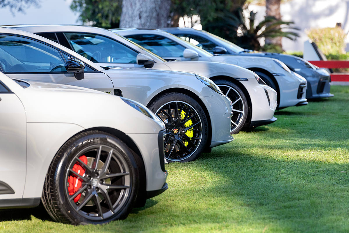 Modelos personalizados, en la exposición del club de golf