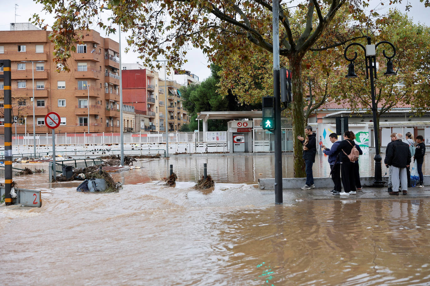 Fotos: El barranco de Aldaia se desborda