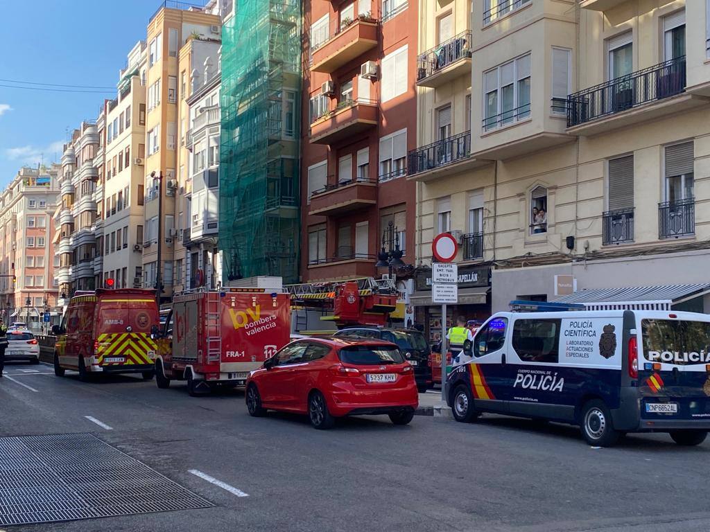 Fotos: Incendio en una vivienda en Ángel Guimerá (13/11/2022)